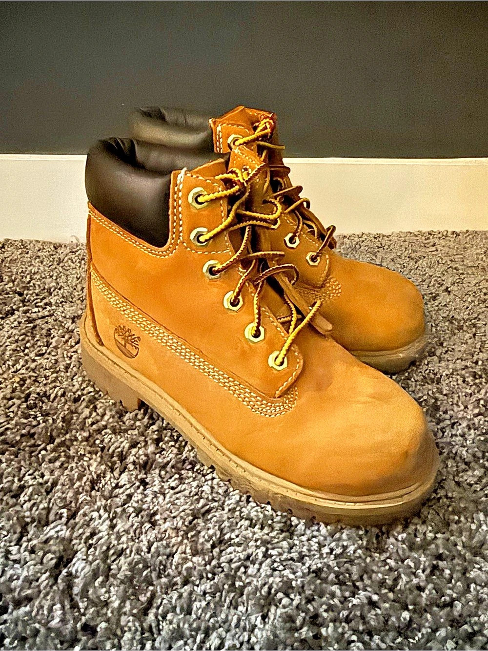 Timberland 6-Inch Premium Waterproof Boot Brown & Black Boots